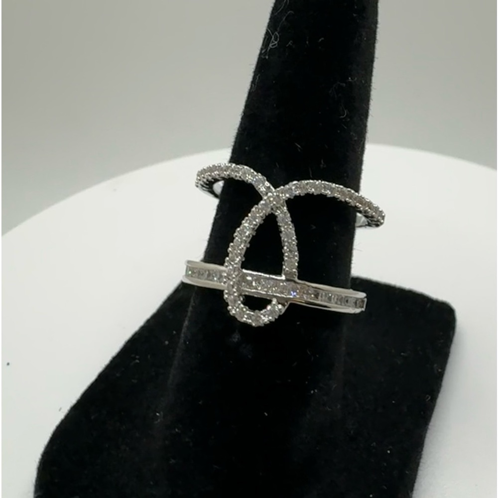 Retro Cross Zicron Ring
